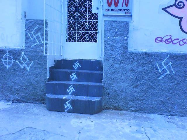 Sao Paulo’s Neo-Nazis Graffito Like a Bunch of Sissy Girls