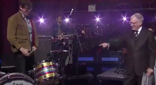 David Letterman Wants to Know if Those Are Your Drums