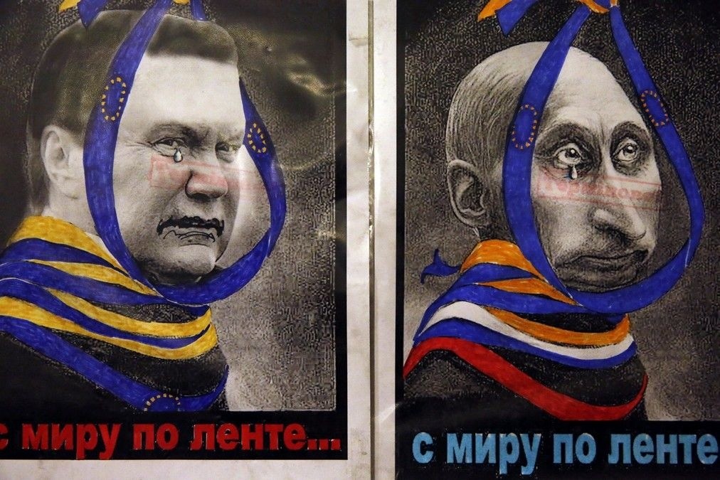 The Sardonic Protest Art of the Ukrainian Revolution