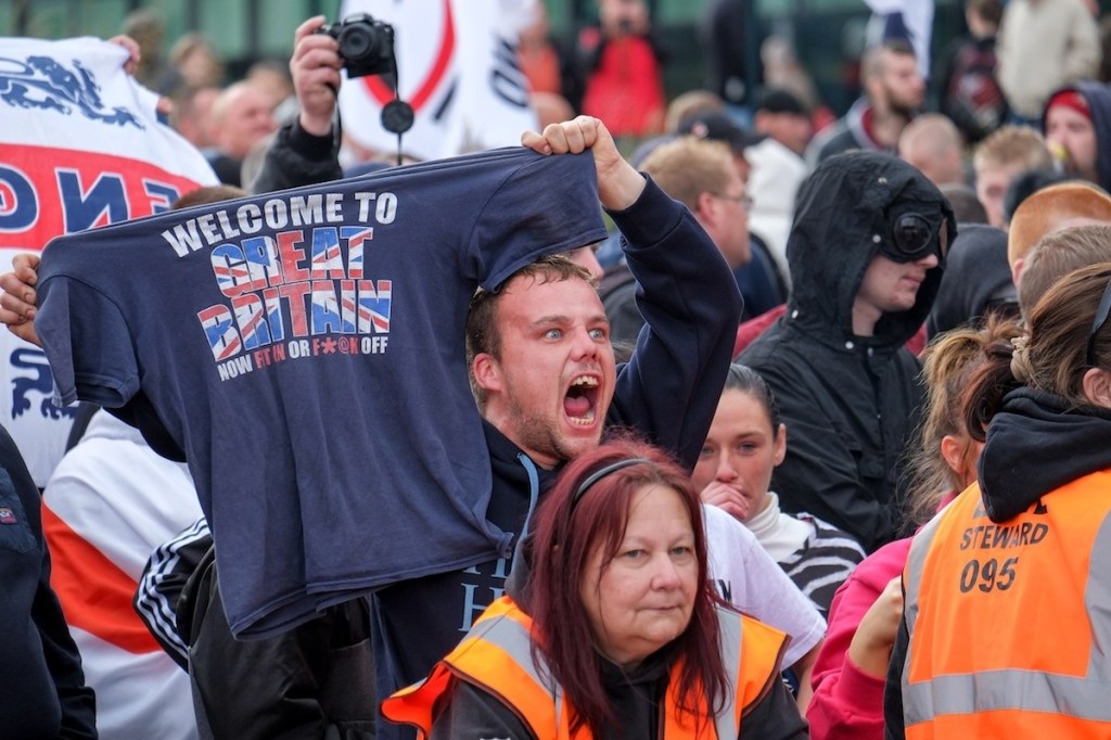 The EDL Held a Demonstration in Birmingham This Weekend