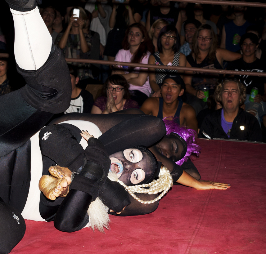 Photos of Toronto’s League of Lady Wrestlers