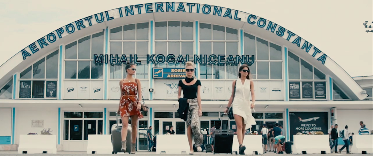 litoral romanesc mamaia plaja vacanta turism calatorie clip promovare aeroport