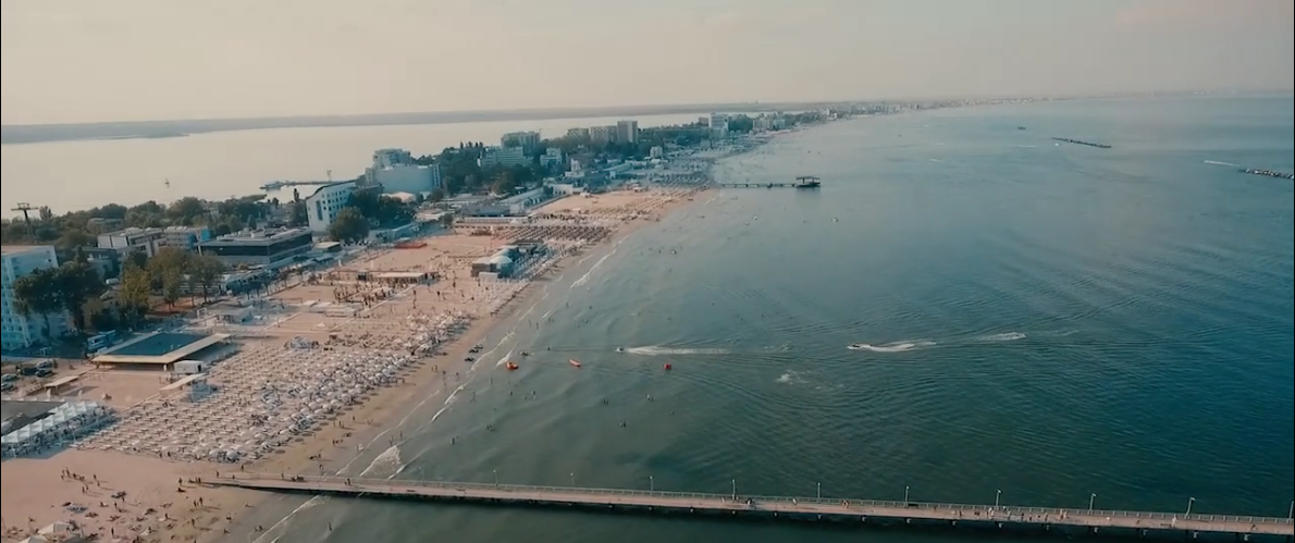 litoral romanesc mamaia plaja vacanta turism calatorie clip promovare plaja mare