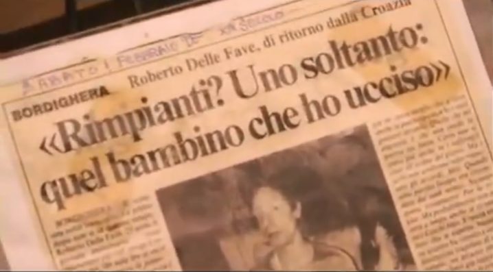 Un articolo su Delle Fave. Still da