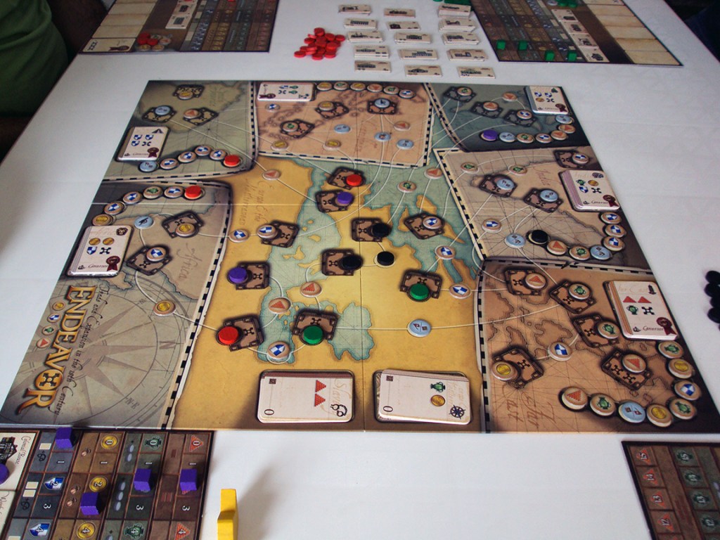 Photo of Endeavor board game