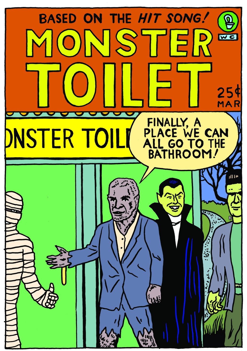 ‘Toilet Comics,’ Today’s Comic by Michael Kupperman