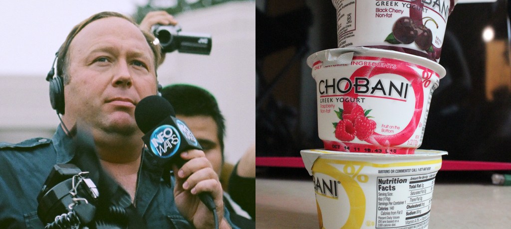 Alex Jones Got Owned by America’s Biggest Yogurt Company