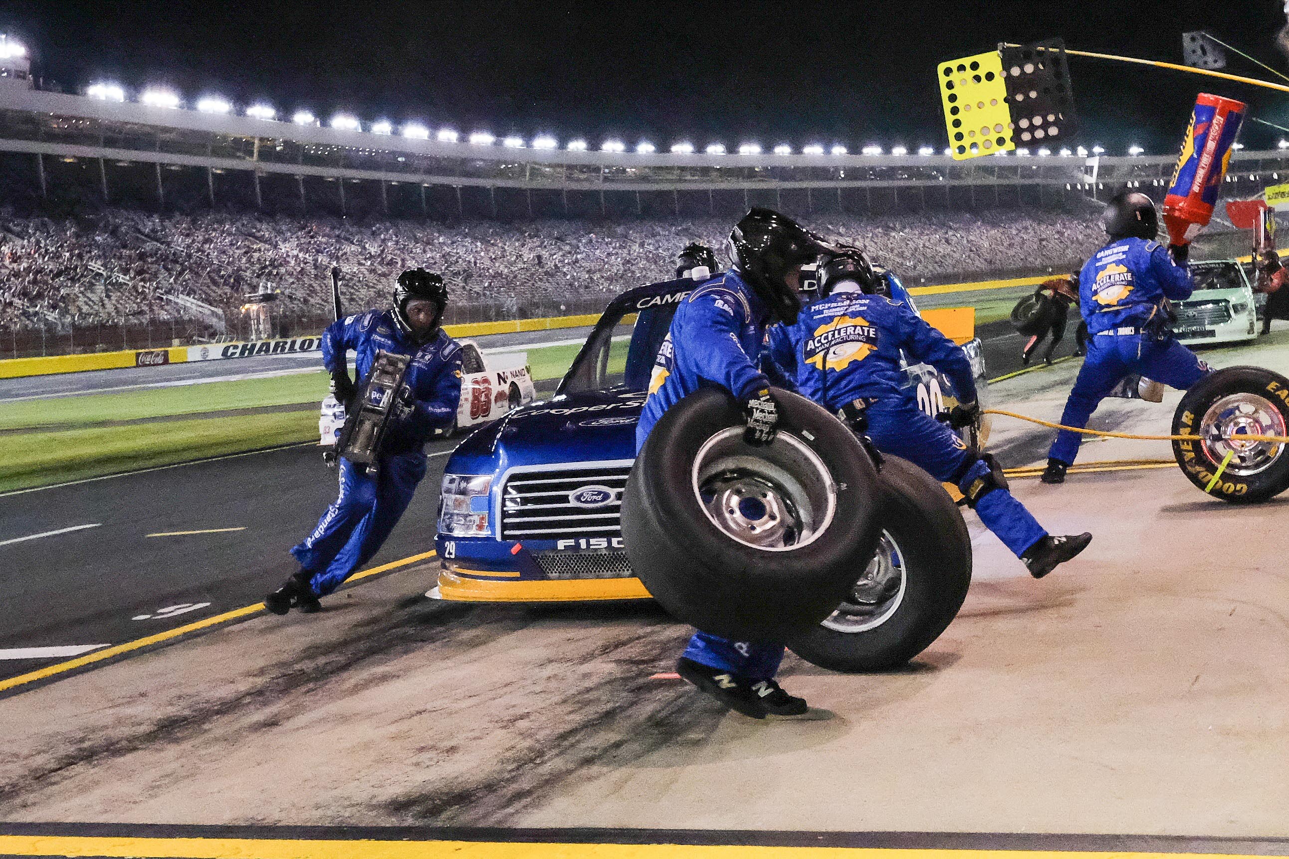 NASCAR pit crew