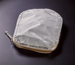 Neil Armstrong's bag of moon dust is going up for auction.