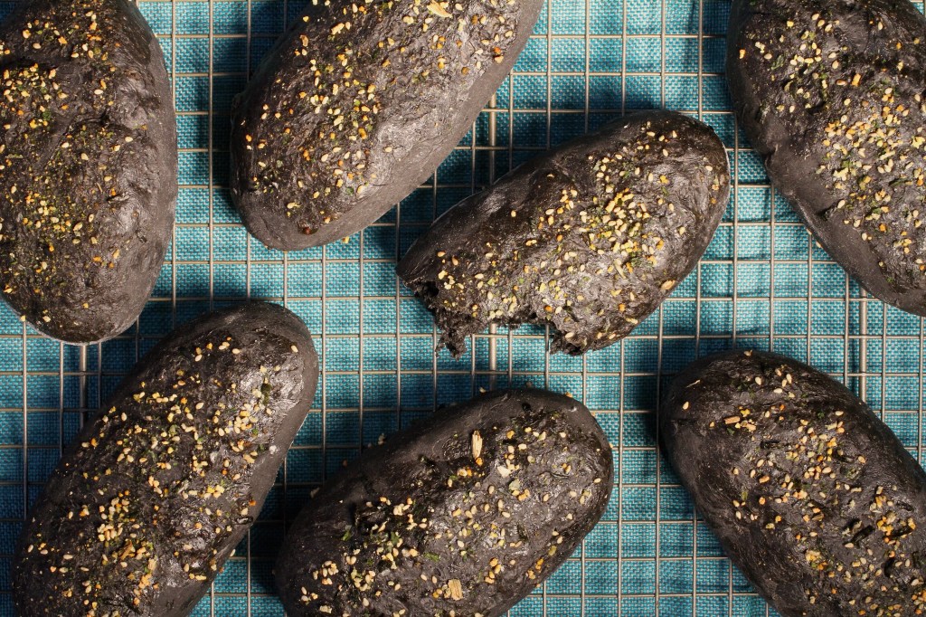 Squid Ink Baguettes Recipe