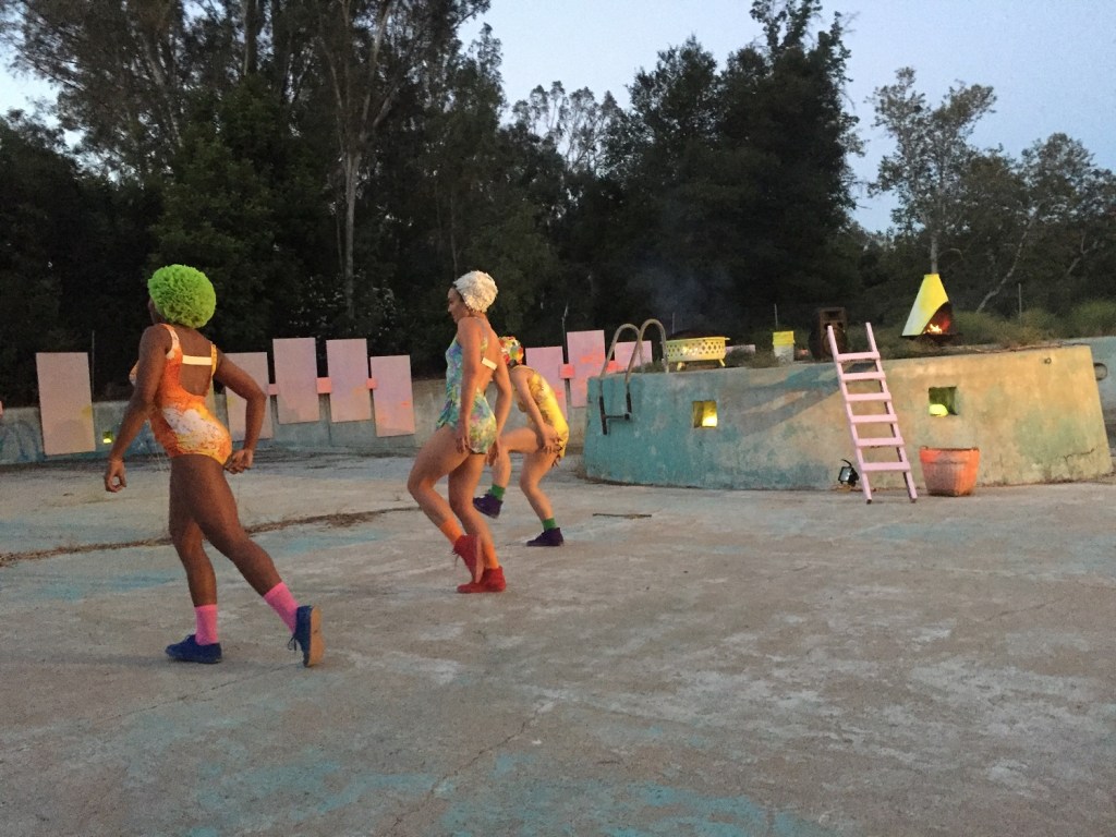 Modern Dance and Street Art Collide in an Abandoned Swimming Pool