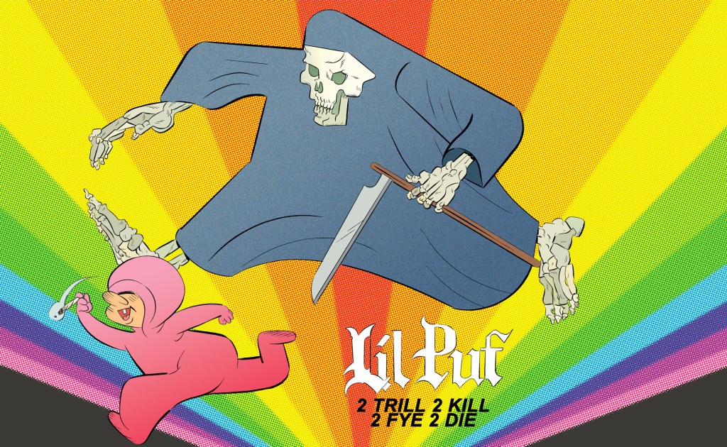 ‘Lil Puf: 2 Trill 2 Kill, 2 Fye 2 Die,’ Today’s Comic by Derek Ballard