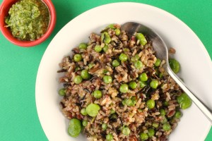 Spring Vegetables and Wild Rice Recipe