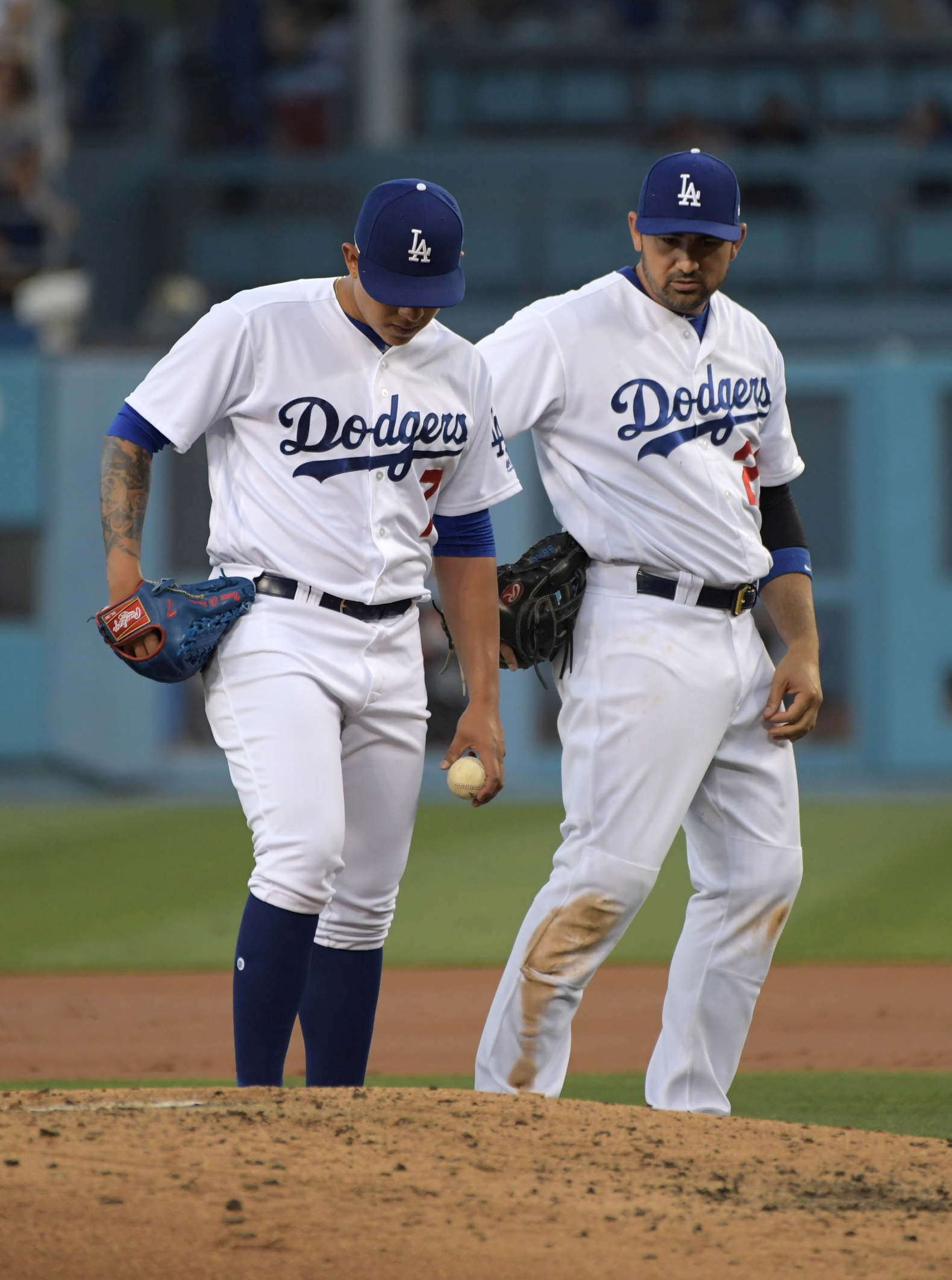 Julio Urias was been expected to the future of the Dodgers' rotation. Shoulder capsule surgery puts that in flux. Kirby Lee-USA TODAY Sports