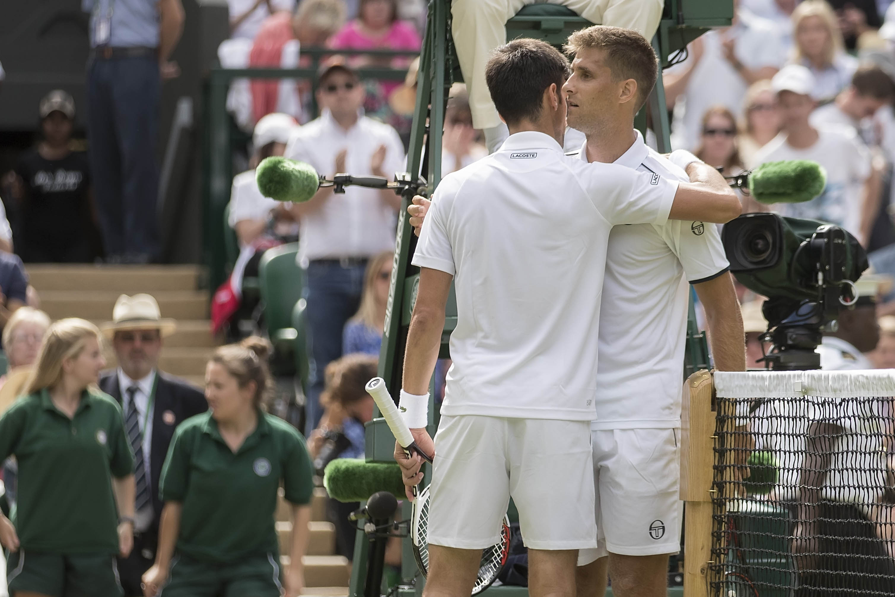 Klizan retires at Wimbledon