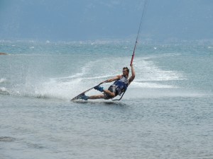 Freestyle Kitesurfer