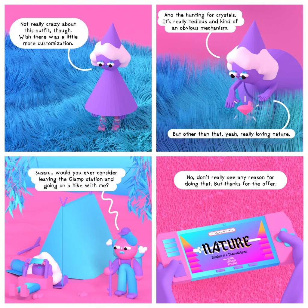 ‘Susan in the Wild,’ en serie av Julian Glander