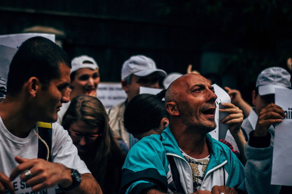 protest psd,oameni cu dizabilitati