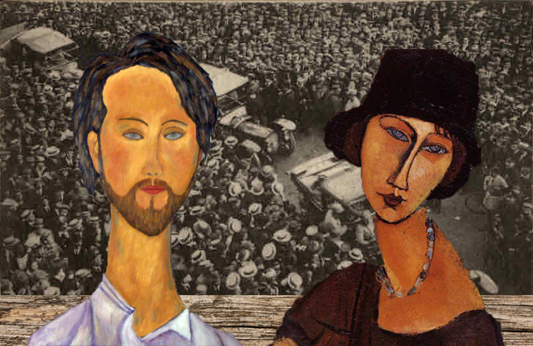 Fanfarronería suicida: Amadeo Modigliani y Jeanne Hébuterne