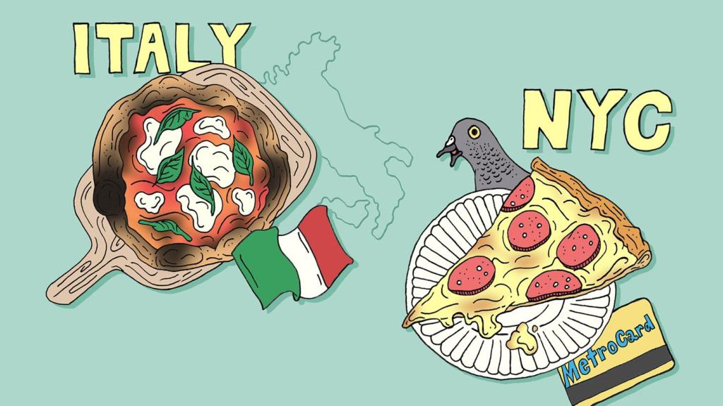 Es más fácil conseguir buena pizza en Nueva York que en Italia