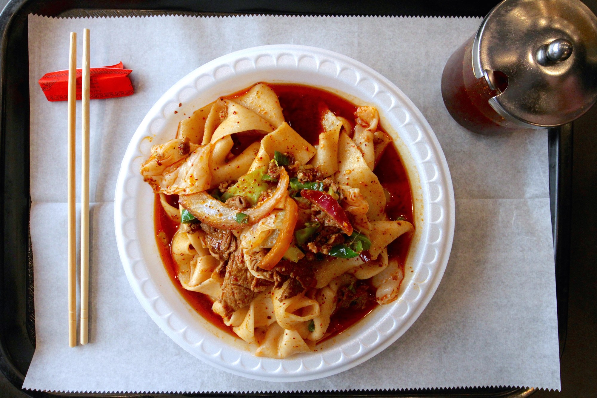 Spicy Lamb HandRipped Noodles Recipe