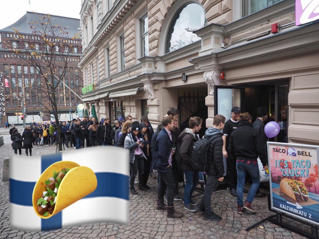 Taco Bell er kommet til Finland … og serverer havre?