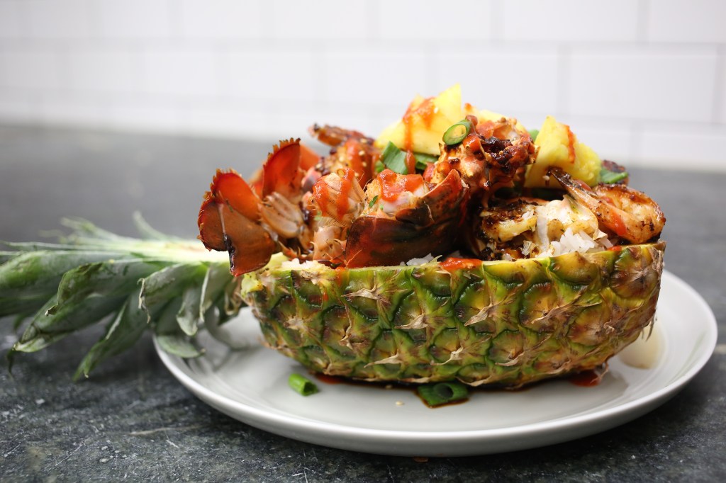 Deadliest Catch Seafood Pineapple Bowl Recipe