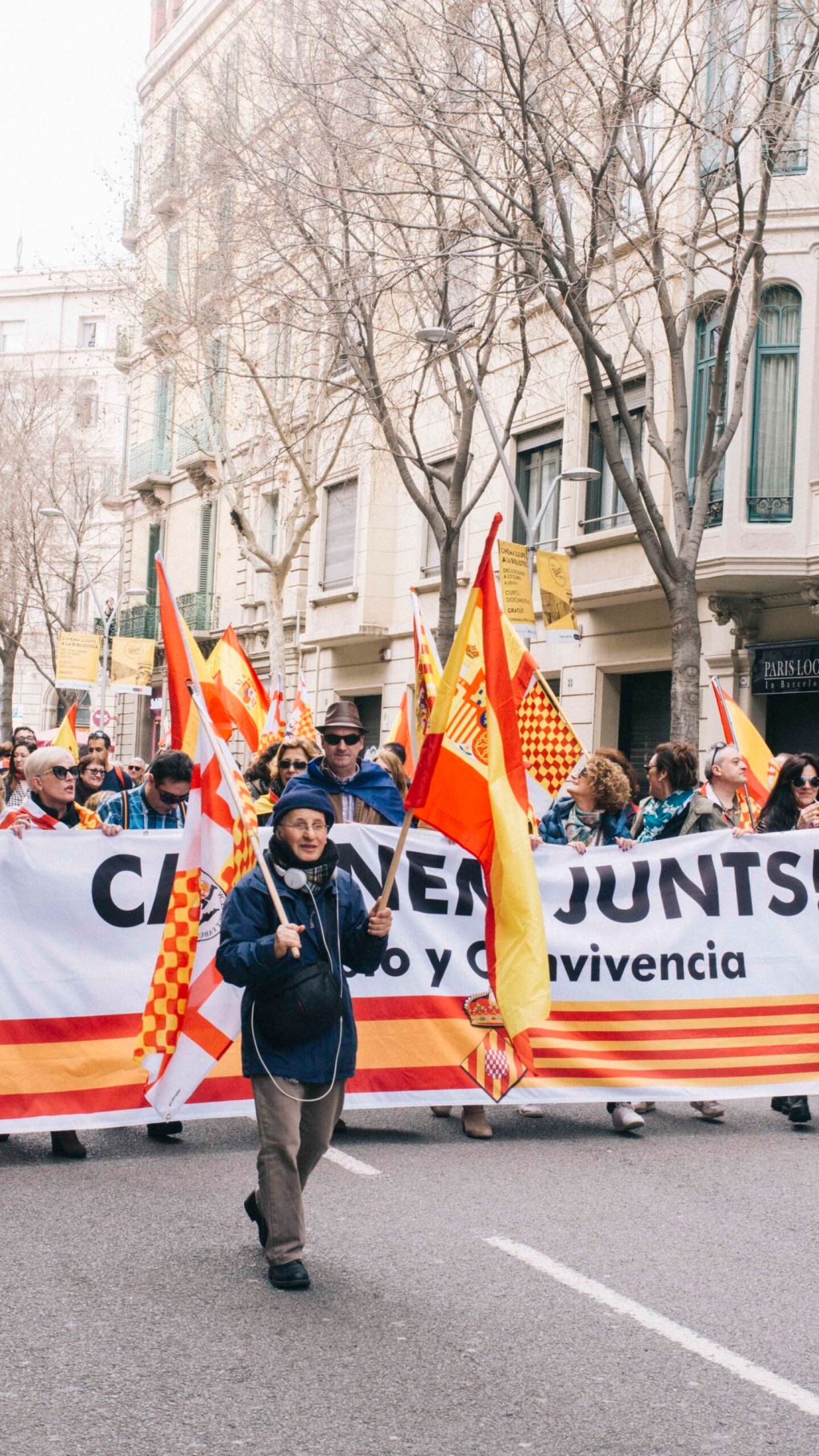 Así fue la manifestación por la libertad de Tabarnia