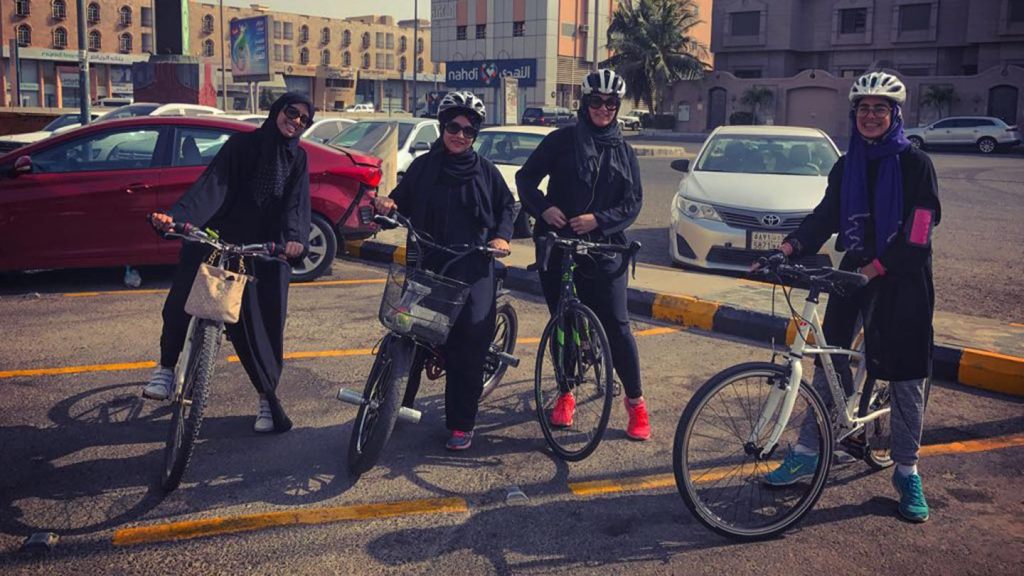 Inside Saudi Arabia’s First Women’s Only Cycling Club