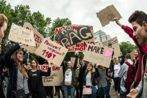 Protest gegen das Polizeigesetz