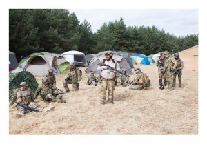 airsoft joueurs border war