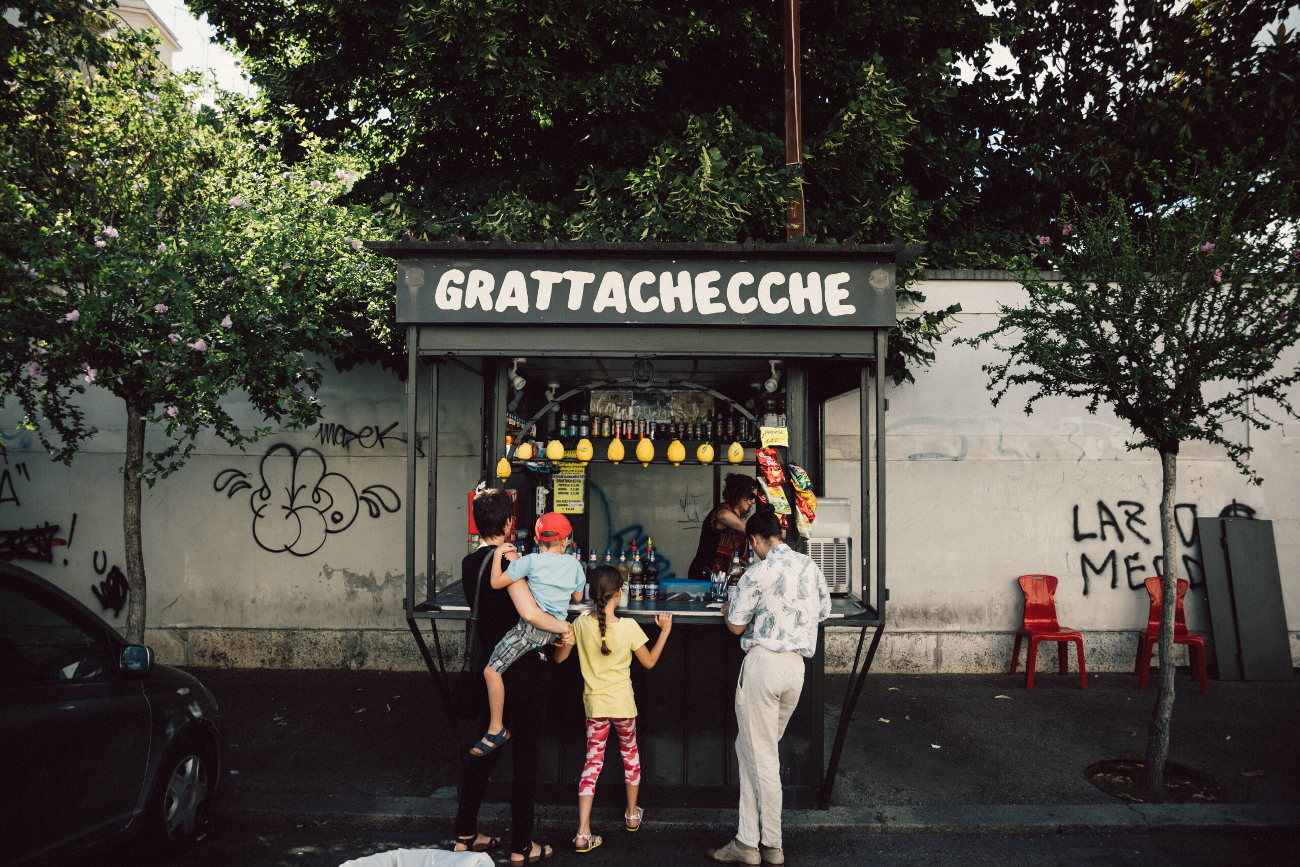 Grattachecco a Testaccio