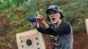 Instructor at the A Girl and a Gun conference in Texas.