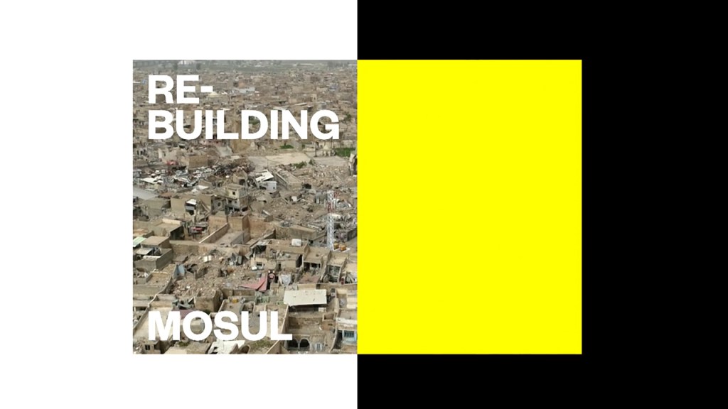 Mosul residents are taking reconstruction into their own hands