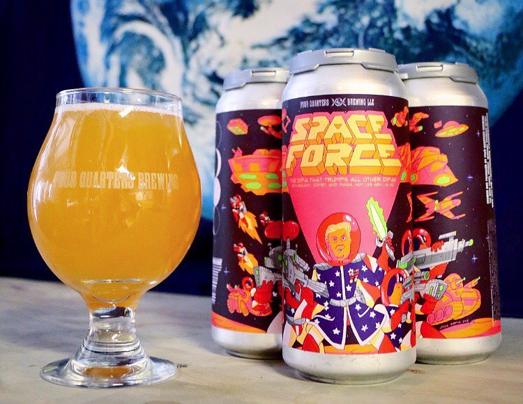 The Space Force Doesn't Exist Yet, But Space Force Beer Sure as Shit Does