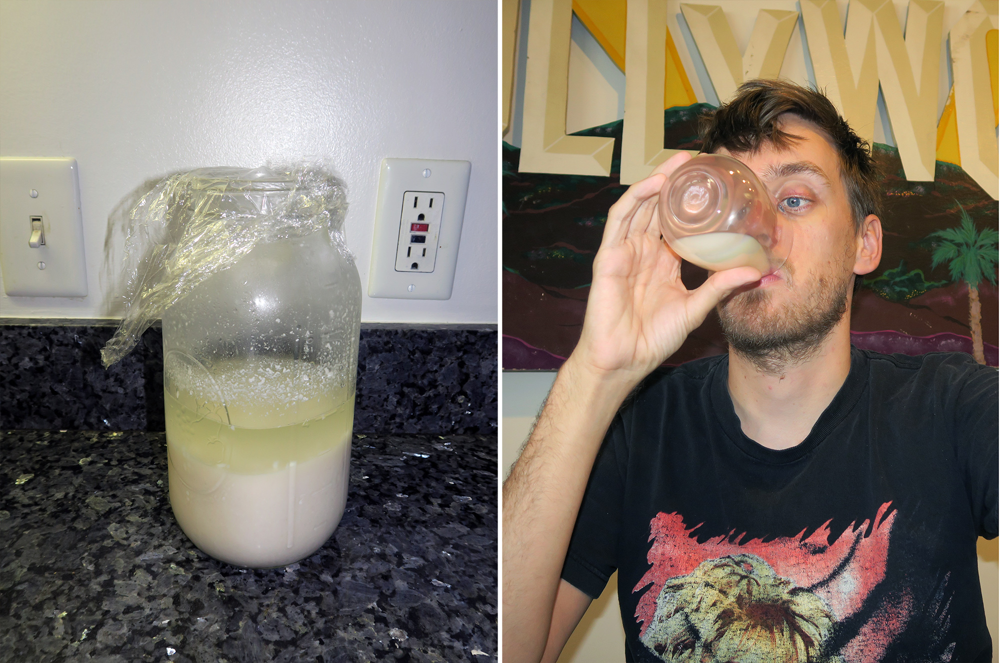 I Made Booze Out of My Own Spit and Drank It