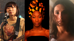 As artistas Say Sue Me Fatoumata Diawara e Cristina Branco