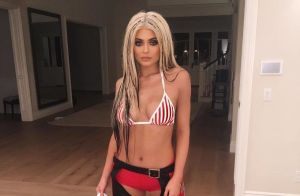 Η Kylie Jenner ως Christina Aguilera (φωτογραφία από το Instagram).