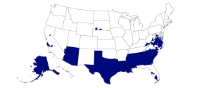 Section 5 jurisdictions map