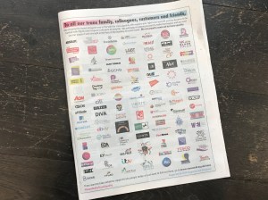 Trans Equality Stonewall DIVA Magazine Advert