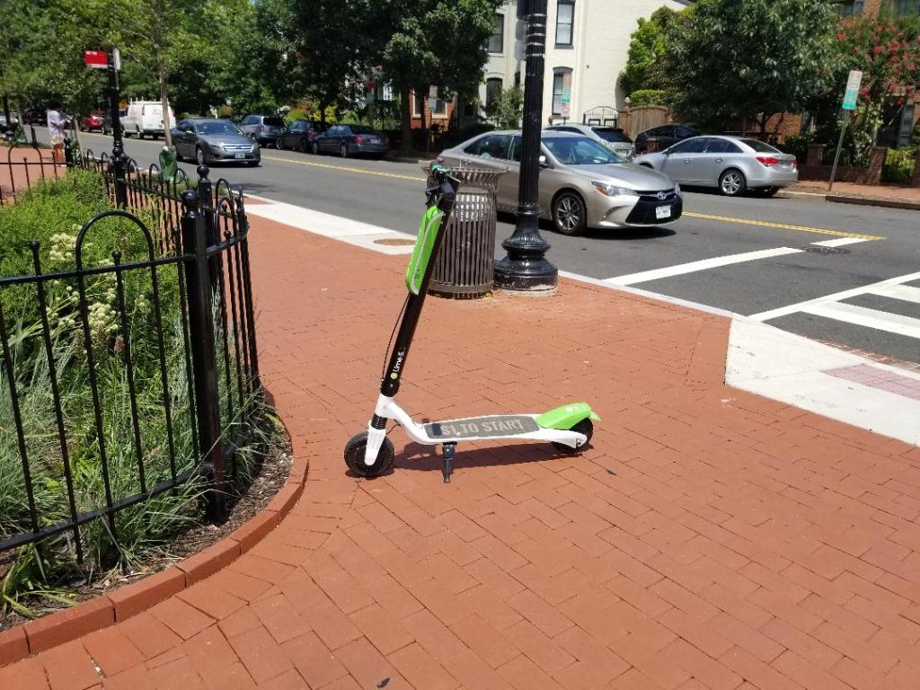 Lime scooter