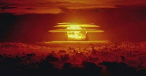 Castle Bravo nuclear test.