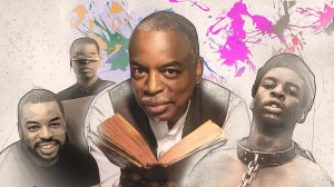 Image of LeVar Burton, star from Star Trekand Reading Rainbow, Roots