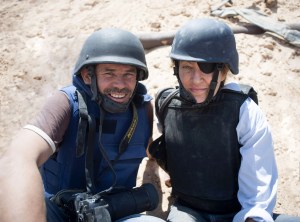 Paul Conroy dan Marie Colvin