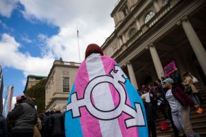 Trans community protests