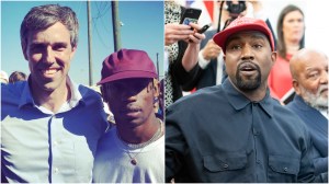 Travis Scott stumps for Beto O'Rourke in Texas; Kanye West designs merchandise for Candace Owens