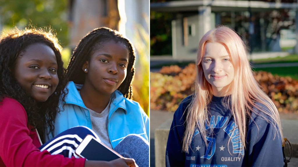 Images of students interviewed about legal weed.