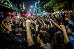 foto protesto são paulo contra bolsonaro