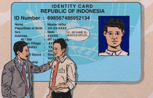 Indonesian ID card