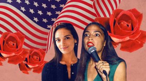 Julia Salazar and Alexandria Ocasio-Cortez